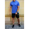 Мужской летний комплект шорты и футболка поло Adidas (Адидас)