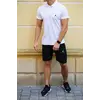 Мужской летний комплект шорты и футболка поло Jordan (Джордан)